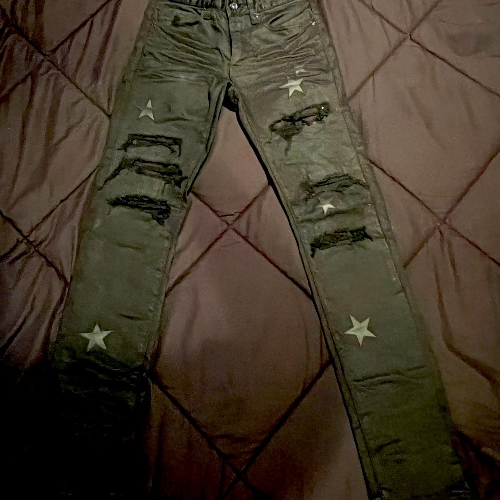 Decibel black star jeans 28W32L